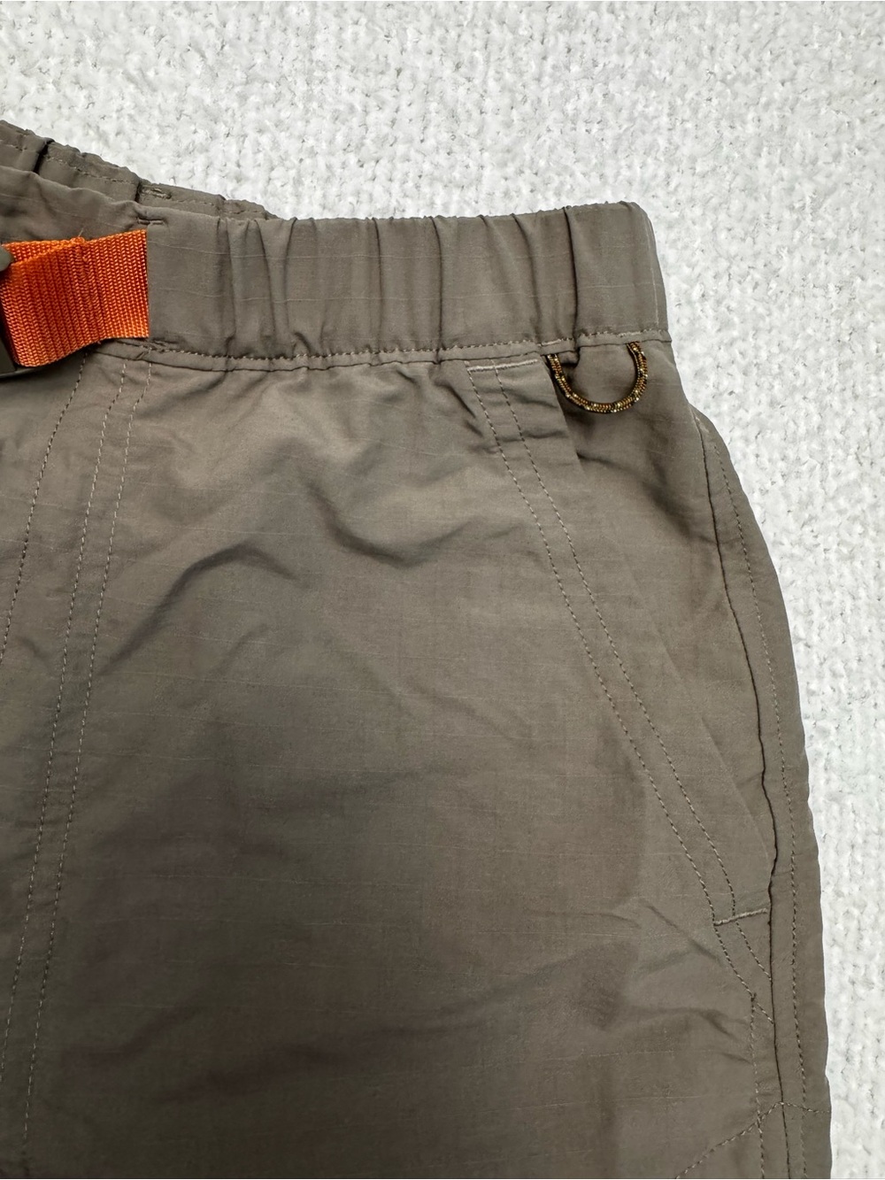 Women’s REI Co-Op Olive Brown Quick-Dry Elastic Waist Shorts - Picture 9 of 12